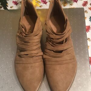 Tan Suede Ankle Mi.IM ankle booties